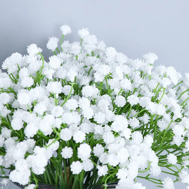 Bouquet Fleurs Gypsophile Artificielles