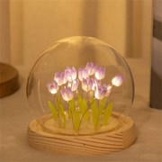 Lampe Tulipes Violet