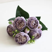 Roses artificielles Violettes