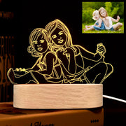 Lampe Photo Couple LED - Le Cadeau Personnalisé Parfait